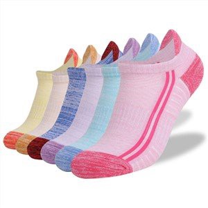 Performance Cushion kulkšnies trumpos bėgimo kojinės moterims